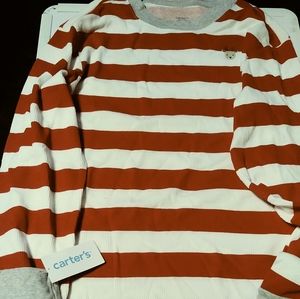 Carters Adult Red/White Christmas Pajamas